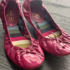 Coach ballet flats